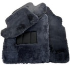 Gray Sheepskin Floor Mats For Bentley Continental GT (2011–2018) Er56 Design - AutoWin