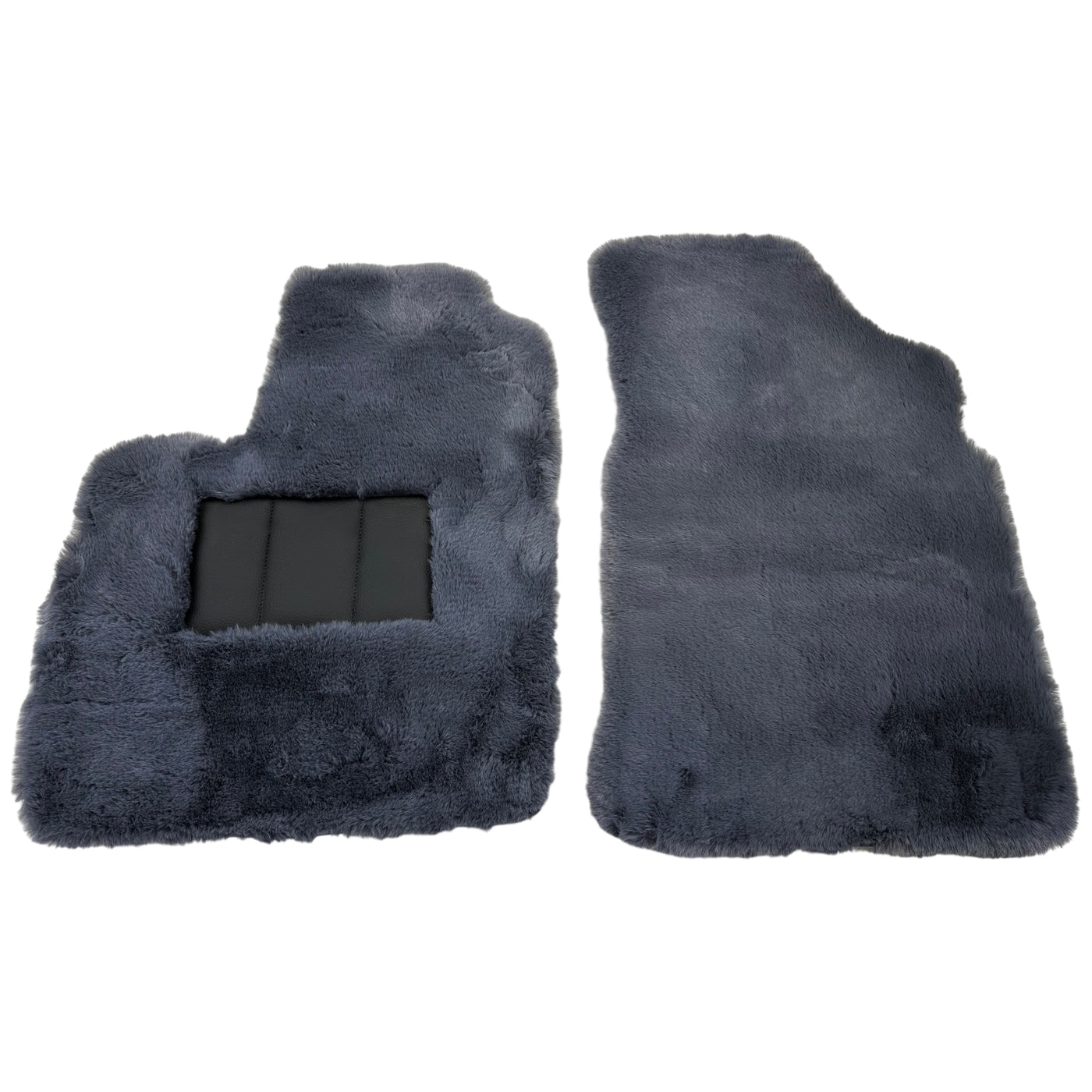 Gray Sheepskin Floor Mats For Bentley Continental GT (2011–2018) Er56 Design - AutoWin