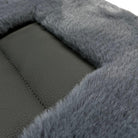 Gray Sheepskin Floor Mats For Bentley Continental GTC (2011-2018) ER56 Design - AutoWin