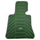 Green Leather Floor Mats For Rolls Royce Black Badge Wraith (2013-2023) - AutoWin