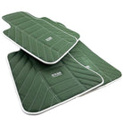 Green Leather Floor Mats For Rolls-Royce Spectre (2023-2024) ER56 Design - AutoWin