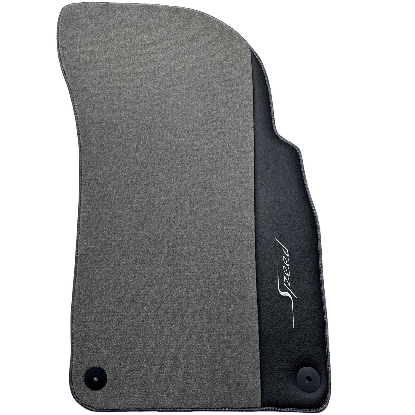 Grey Floor Mats For Bentley Bentayga (2015-2023) with Leather - AutoWin