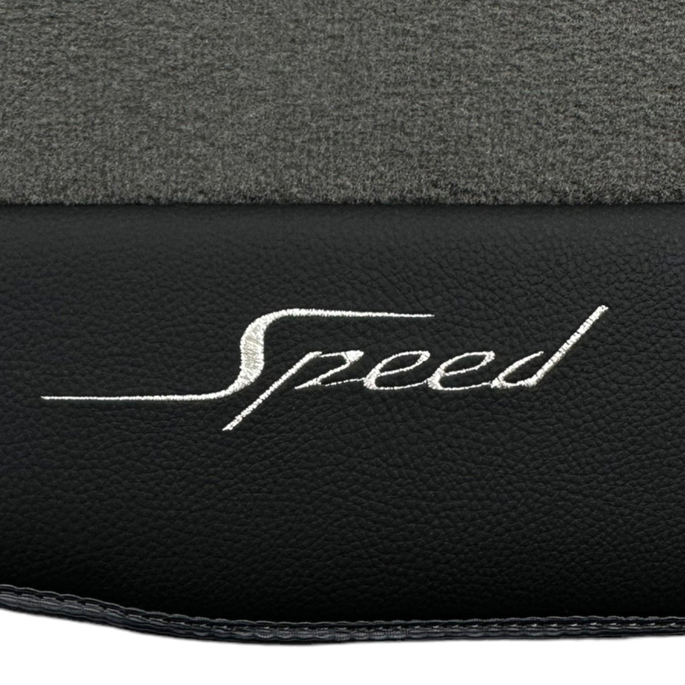 Grey Floor Mats For Bentley Flying Spur (2005-2013) with Leather - AutoWin