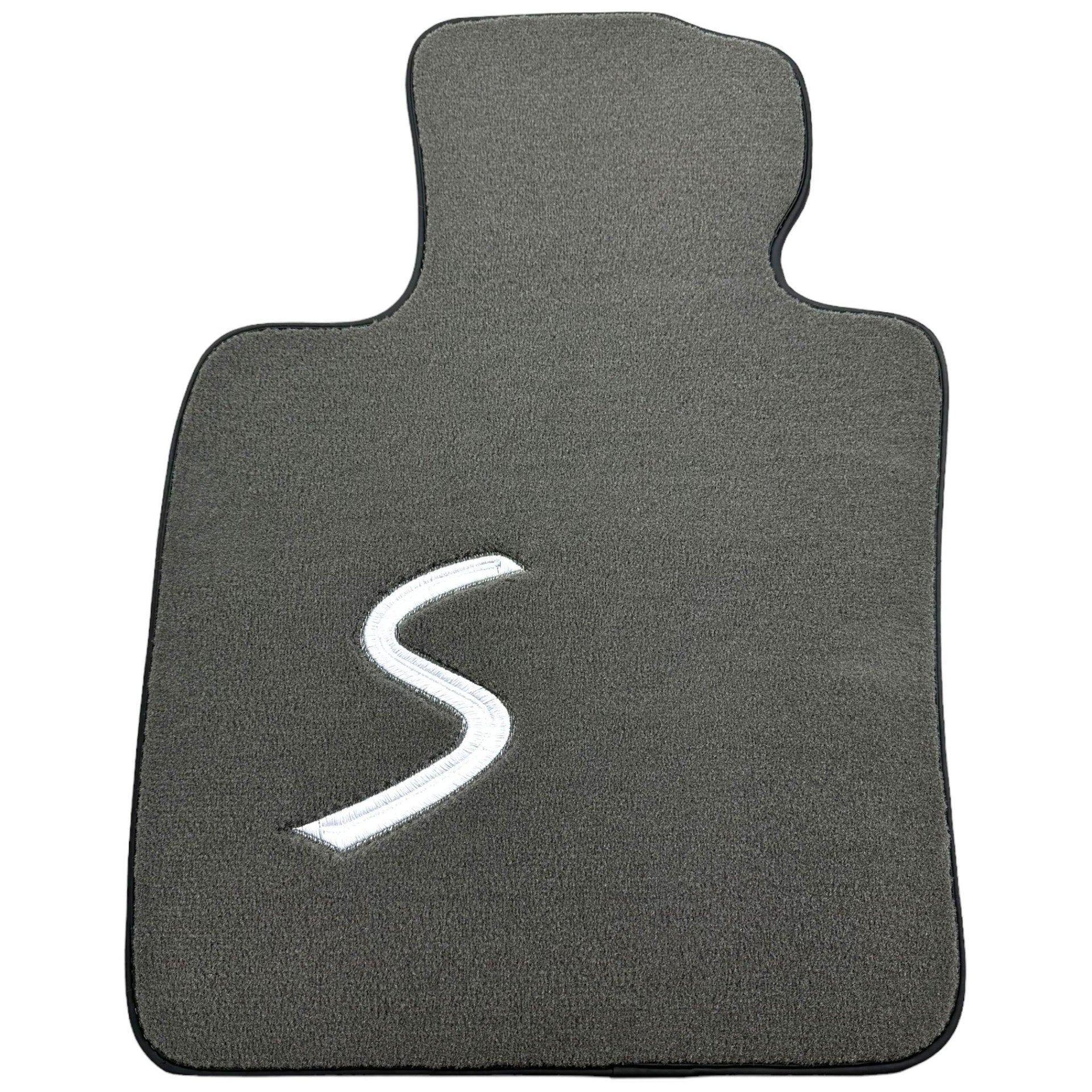 Grey Floor Mats for Mini Cooper / One R53 (2001-2007) Cooper S - AutoWin