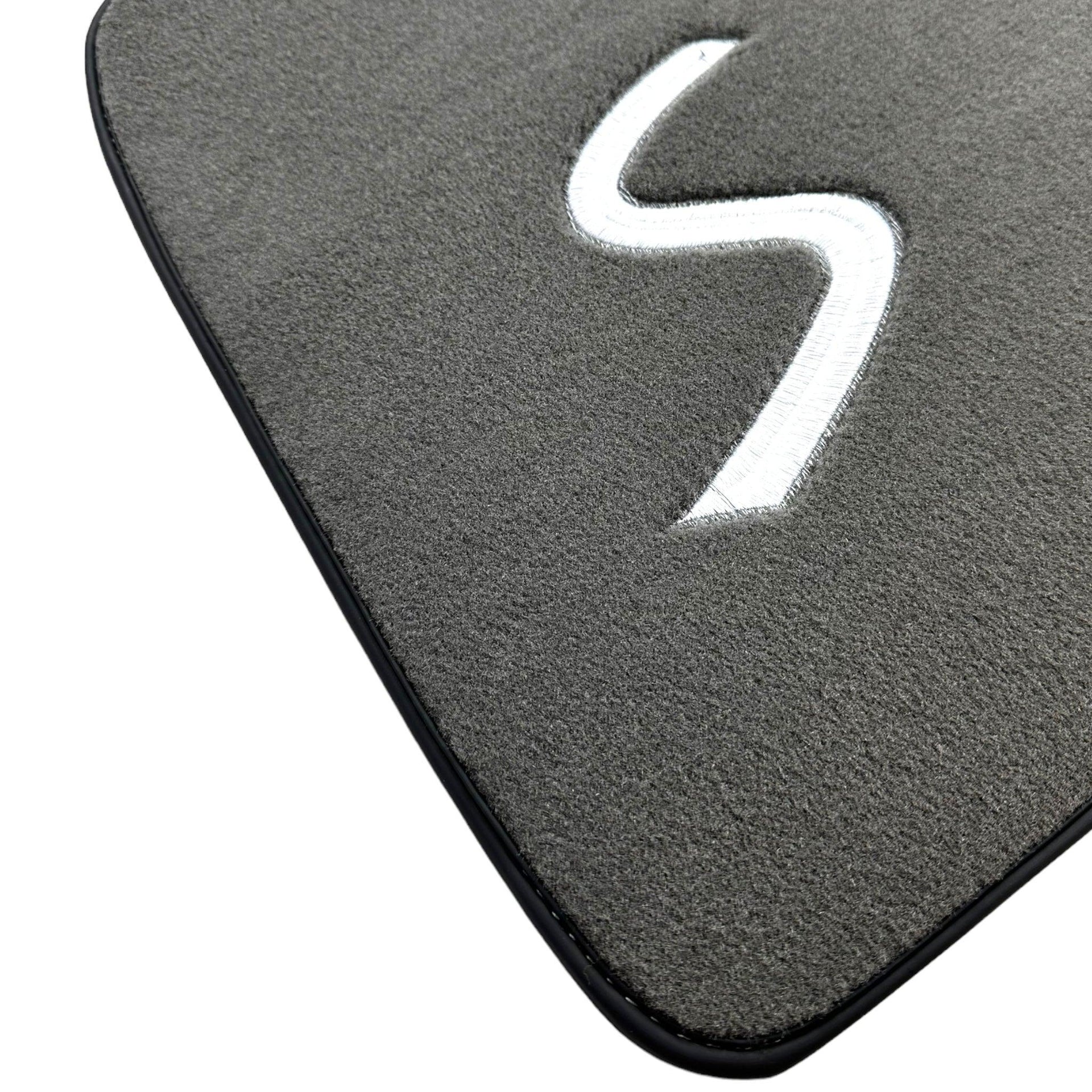 Grey Floor Mats for Mini Cooper / One R53 (2001-2007) Cooper S - AutoWin