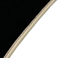 Black Floor Mats For Mercedes Benz C-Class W203 (2000-2007) - AutoWin