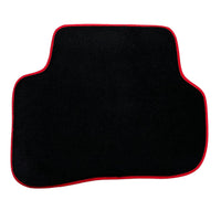 Black Floor Mats For Mercedes Benz C-Class W203 (2000-2007) ER56 Design - AutoWin