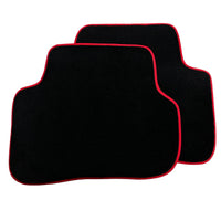 Black Floor Mats For Mercedes Benz C-Class W203 (2000-2007) ER56 Design - AutoWin