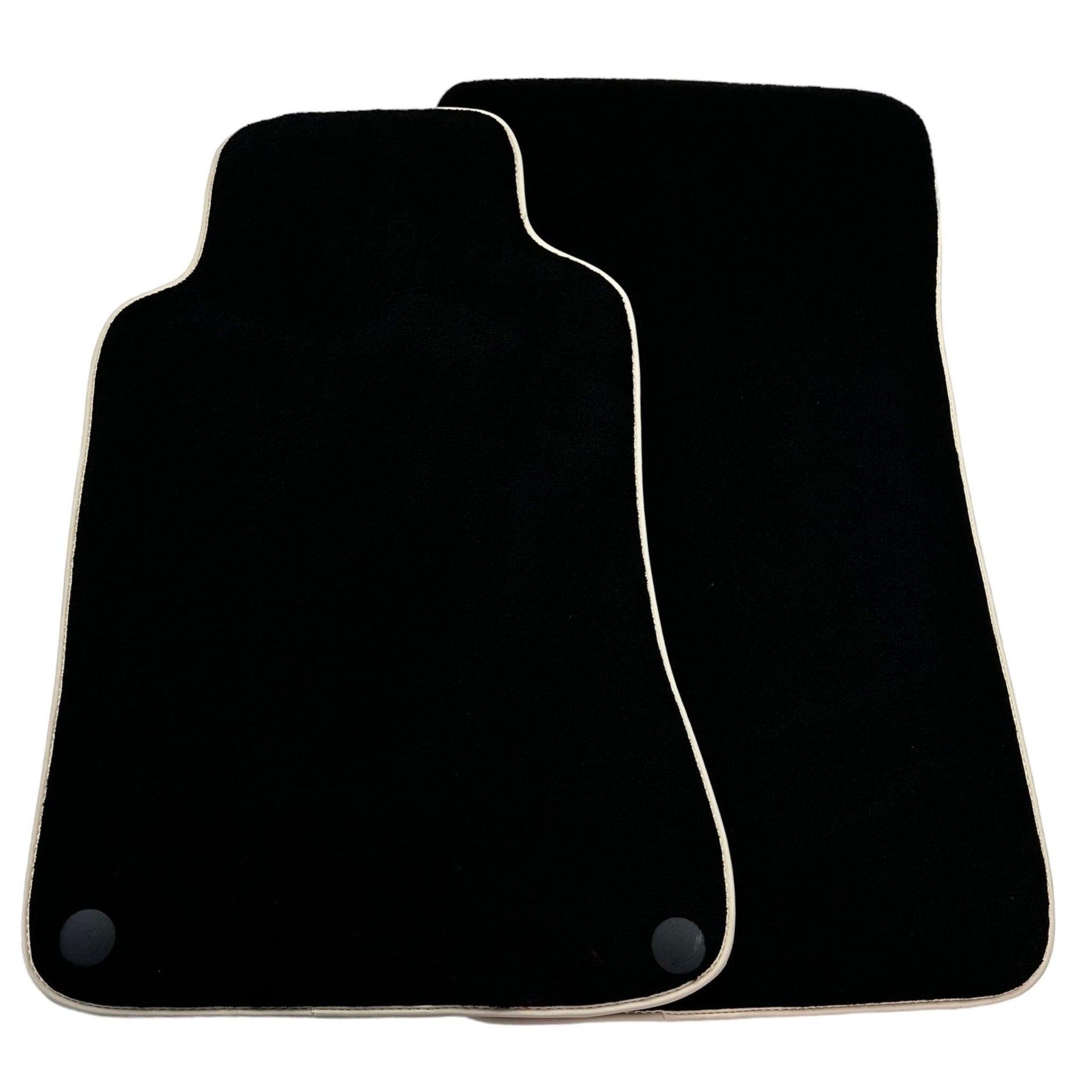 Black Floor Mats For Mercedes Benz C-Class W203 (2000-2007) - AutoWin