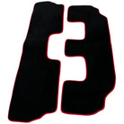 Black Floor Mats For Toyota Corolla Verso (2004-2009) ER56 Design - AutoWin