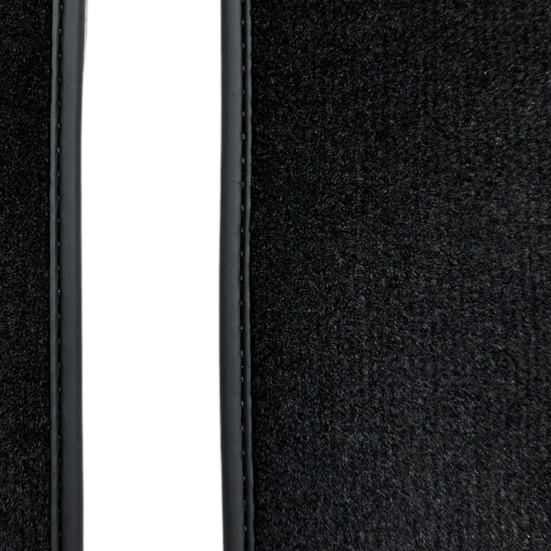 Black Floor Mats For Chevrolet Corvette C8 (2020-2024) - AutoWin