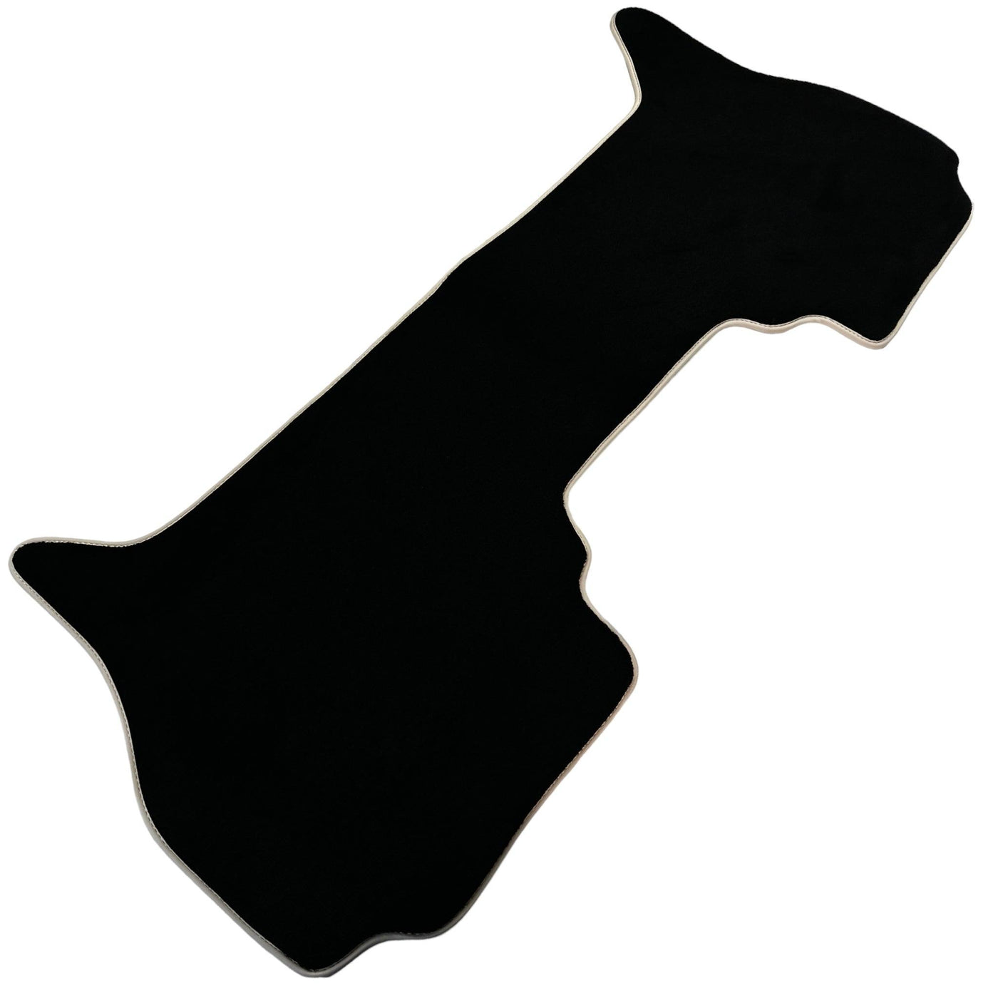 Black Floor Mats For Mitsubishi Pajero V80 (2006-2011) - AutoWin