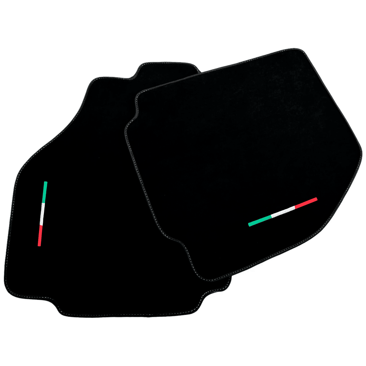 Alcantara Black Floor Mats For Ferrari 458 Speciale (2012-2015) Italian Edition