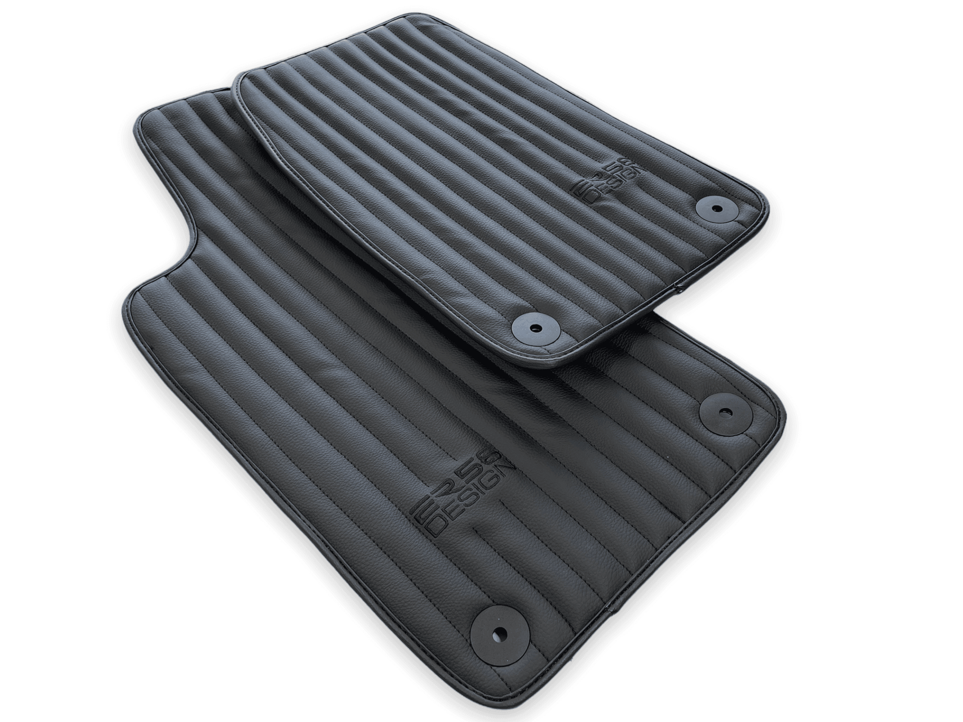 Leather Floor Mats For Aston Martin DB11 (2016–2023) ER56 Design - AutoWin