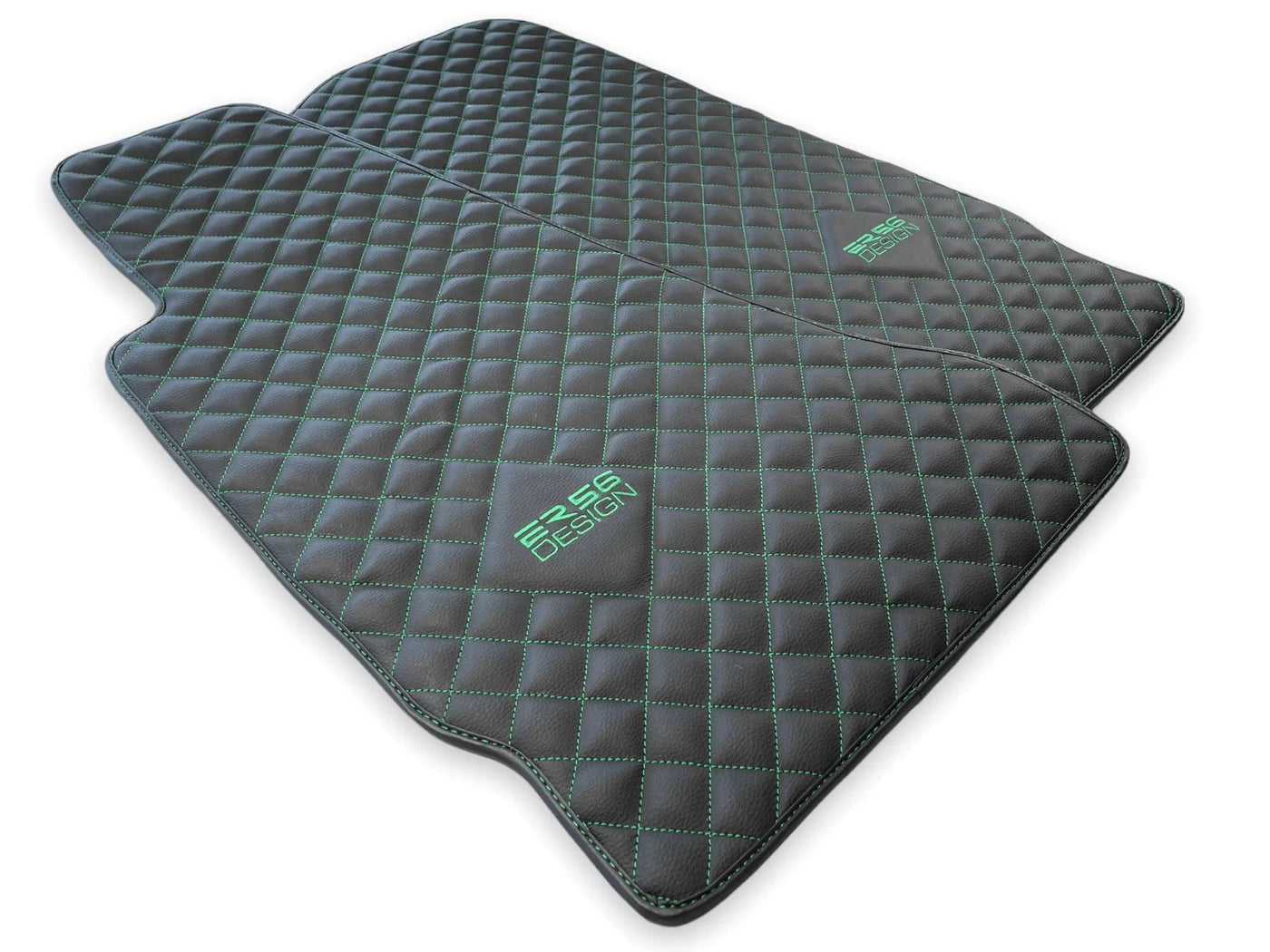 Leather Floor Mats For Aston Martin DB11 (2016–2023) ER56 Design - AutoWin