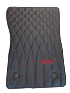 Leather Floor Mats For Mercedes-Benz G Class W461 (1979-2008) ER56 Design - AutoWin