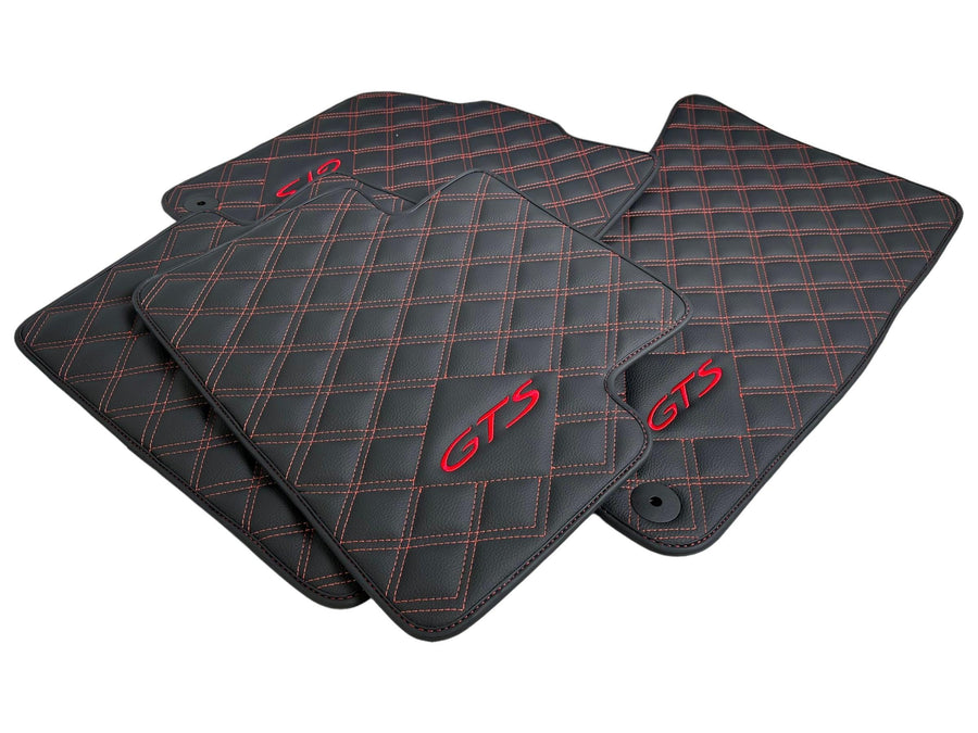 Leather Floor Mats for Porsche 911 - 991 GTS (2012-2019) - AutoWin