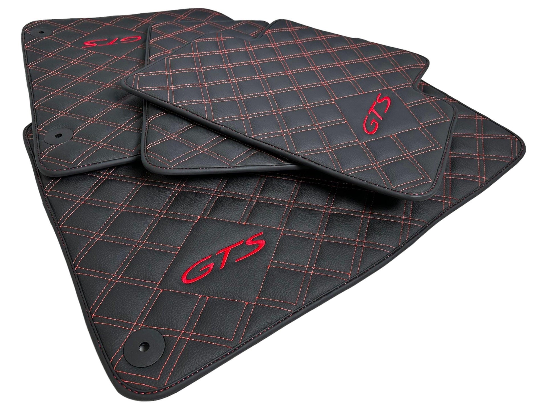 Leather Floor Mats for Porsche 911 - 991 GTS (2012-2019) - AutoWin