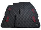 Leather Floor Mats for Porsche Cayenne (2010-2018) - AutoWin
