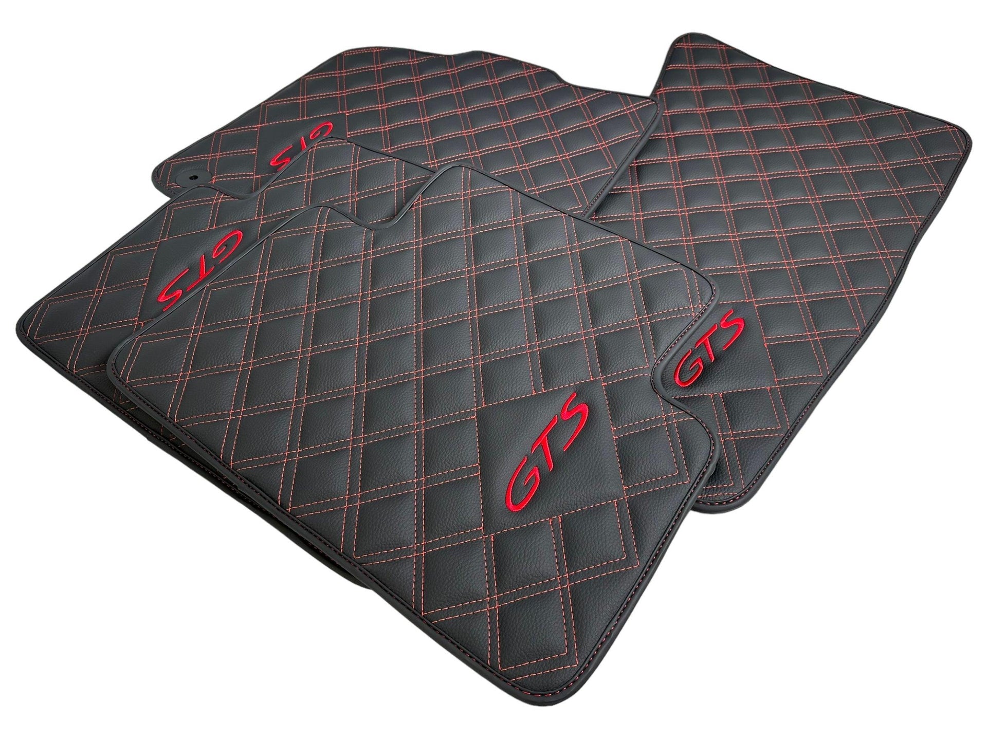 Leather Floor Mats for Porsche Panamera (2017-2023) - AutoWin