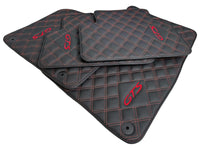 Leather Floor Mats for Porsche Taycan (2019-2023) - AutoWin
