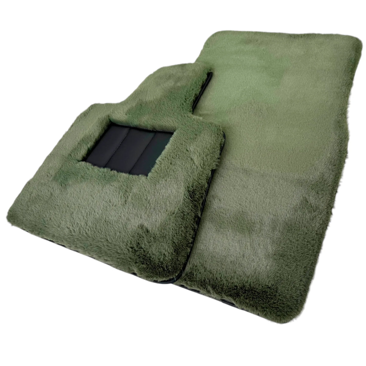 Light Green Sheepskin Floor Mats for Rolls-Royce Ghost Series II (2021-2024)