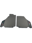 Floor Mats For Ferrari 360 Modena 1999-2005 Gray With Carbon Fiber Leather - AutoWin