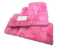 Pink Sheepskin Floor Mats For Rolls Royce Ghost Series II (2021-2024) Er56 Design Brand