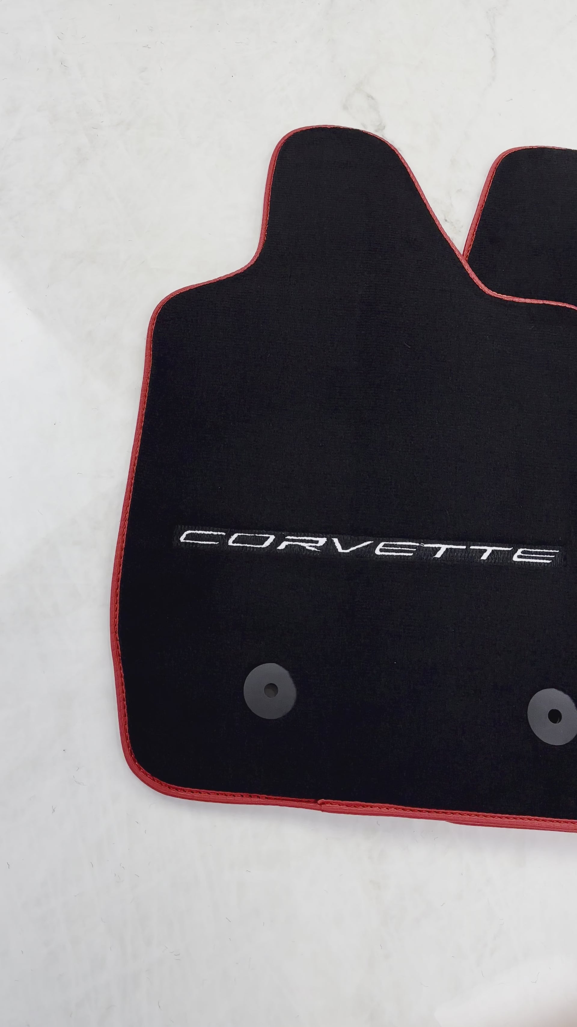 Svart bilmatter for Chevrolet Corvette C7 Targa Top (2014-2019) - AutoWin