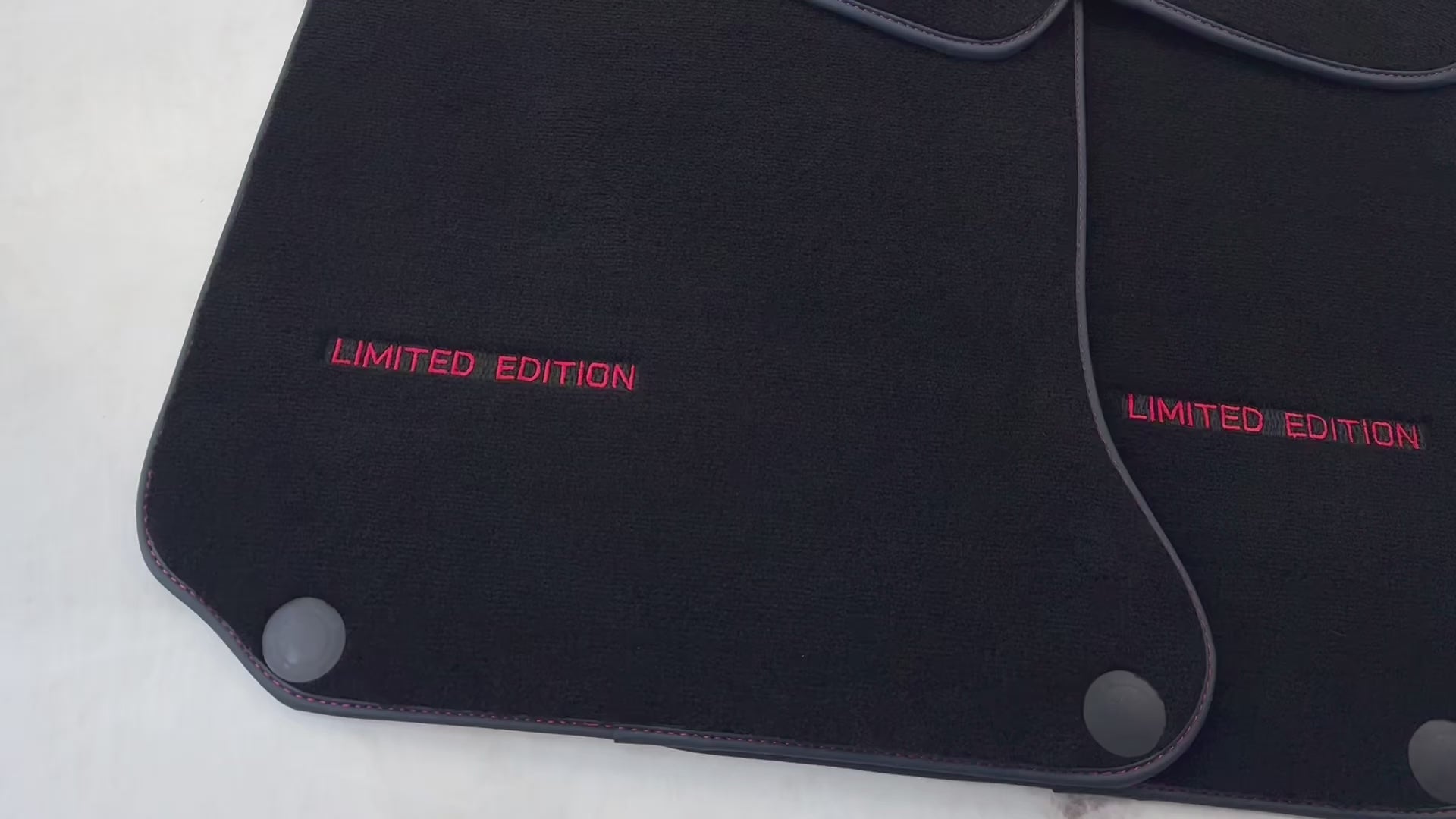 Schwarze Fußmatten für Mercedes Benz GLS-Klasse X167 Maybach (2020-2023) | Limitierte Auflage, beschränkte Auflage - AutoWin