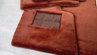 Ginger Color Sheepskin Floor Mats for Rolls-Royce Ghost Series I (2010-2020)
