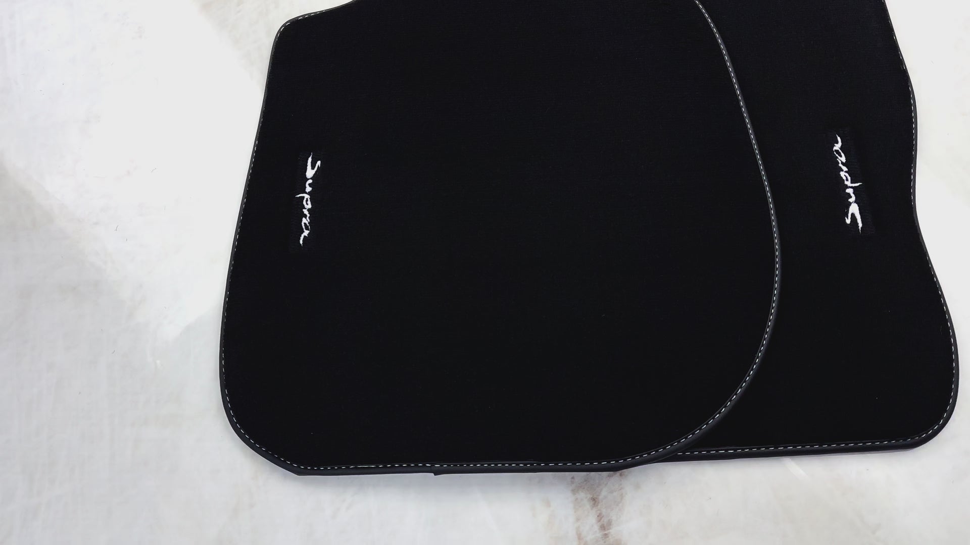 Schwarze Fußmatten für Toyota GR Supra A90 (2019-2023) - AutoWin