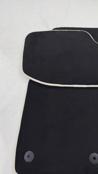 Schwarze Fußmatten für Bentley Continental GTC Cabrio (2018–2023)