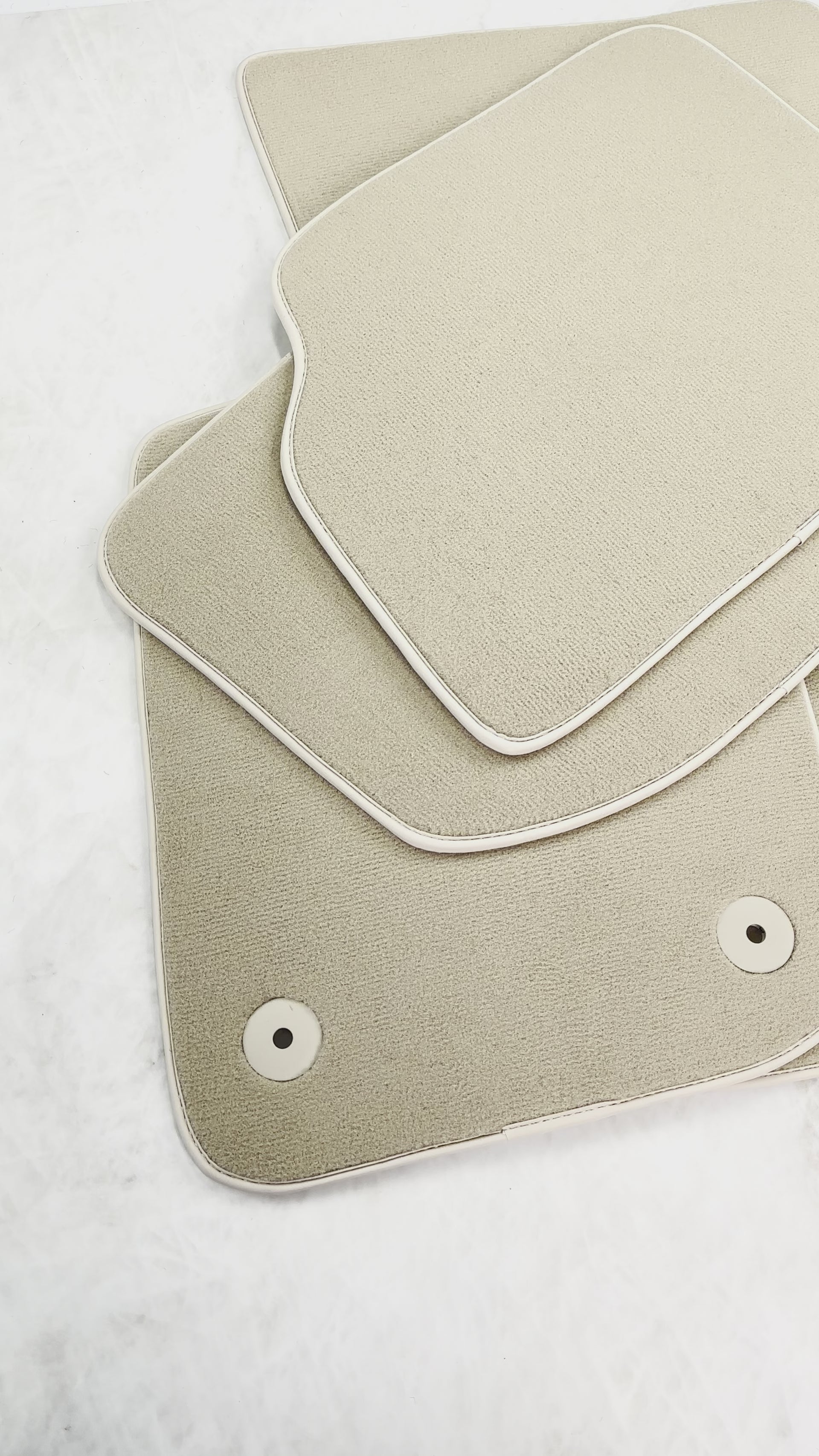 Beige Fußmatten für Bentley Continental GT (2018–2023) - AutoWin