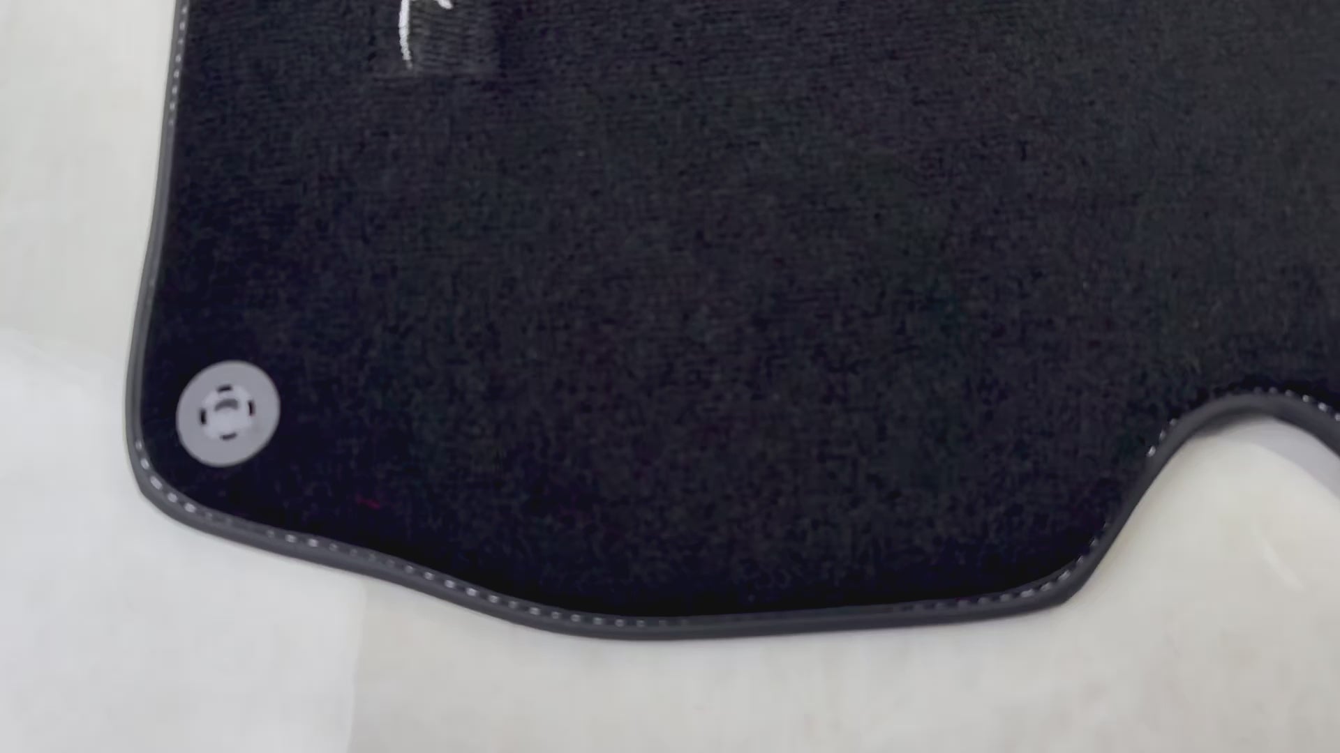 Schwarze Fußmatten für Ferrari Roma (2021-2024) - AutoWin