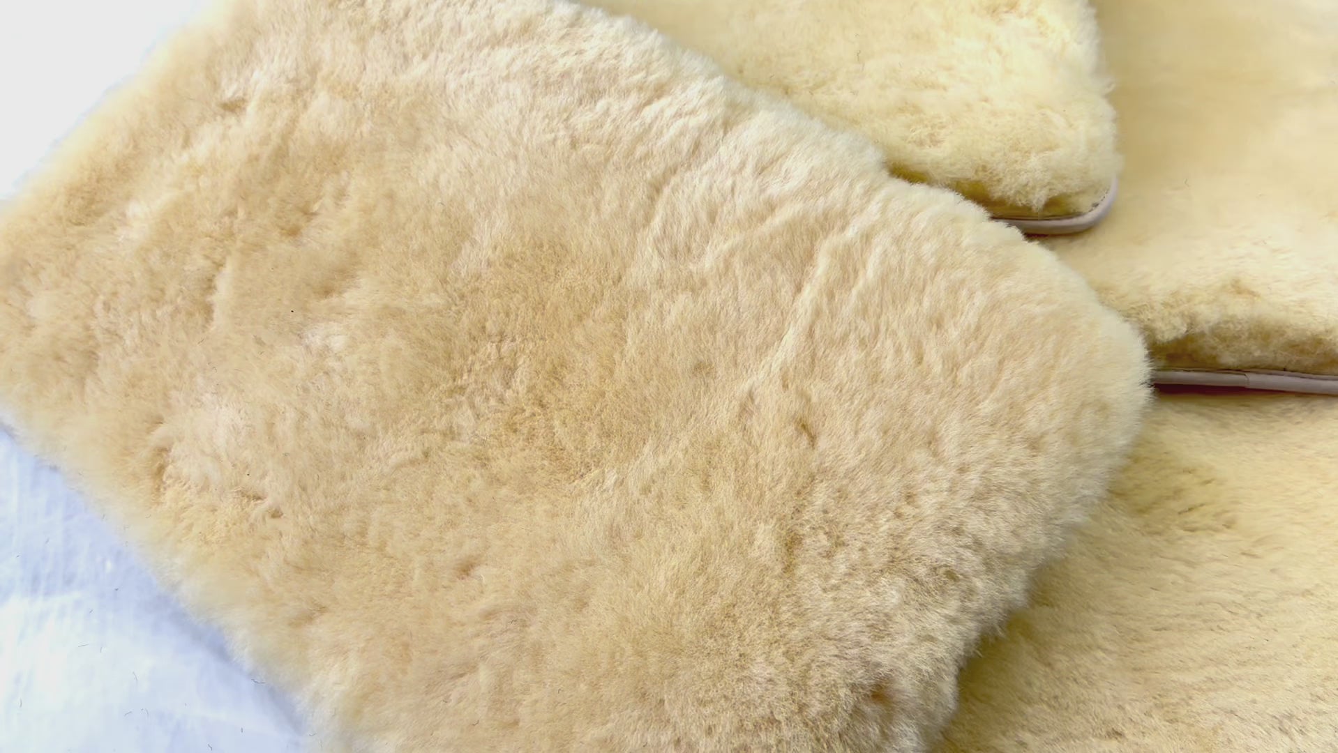 Weiße Schaffell-Fußmatten für Rolls Royce Cullinan Rr31 2018–2023 Er56 Designmarke - ER56 Design