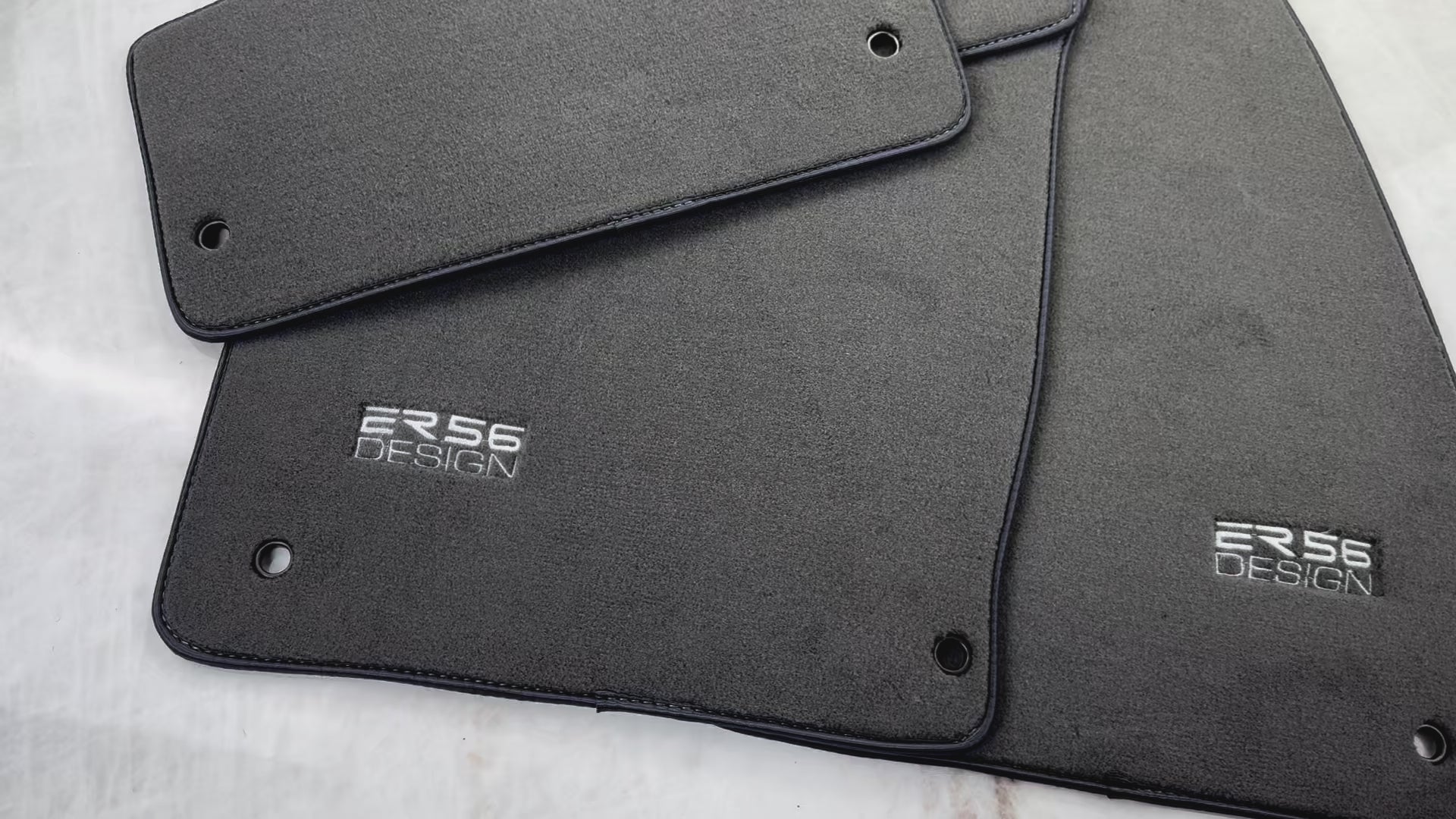 Gray Floor Mats for Range Rover Evoque (2011-2015) 3/5-Doors by ER56 Design - ER56 Design