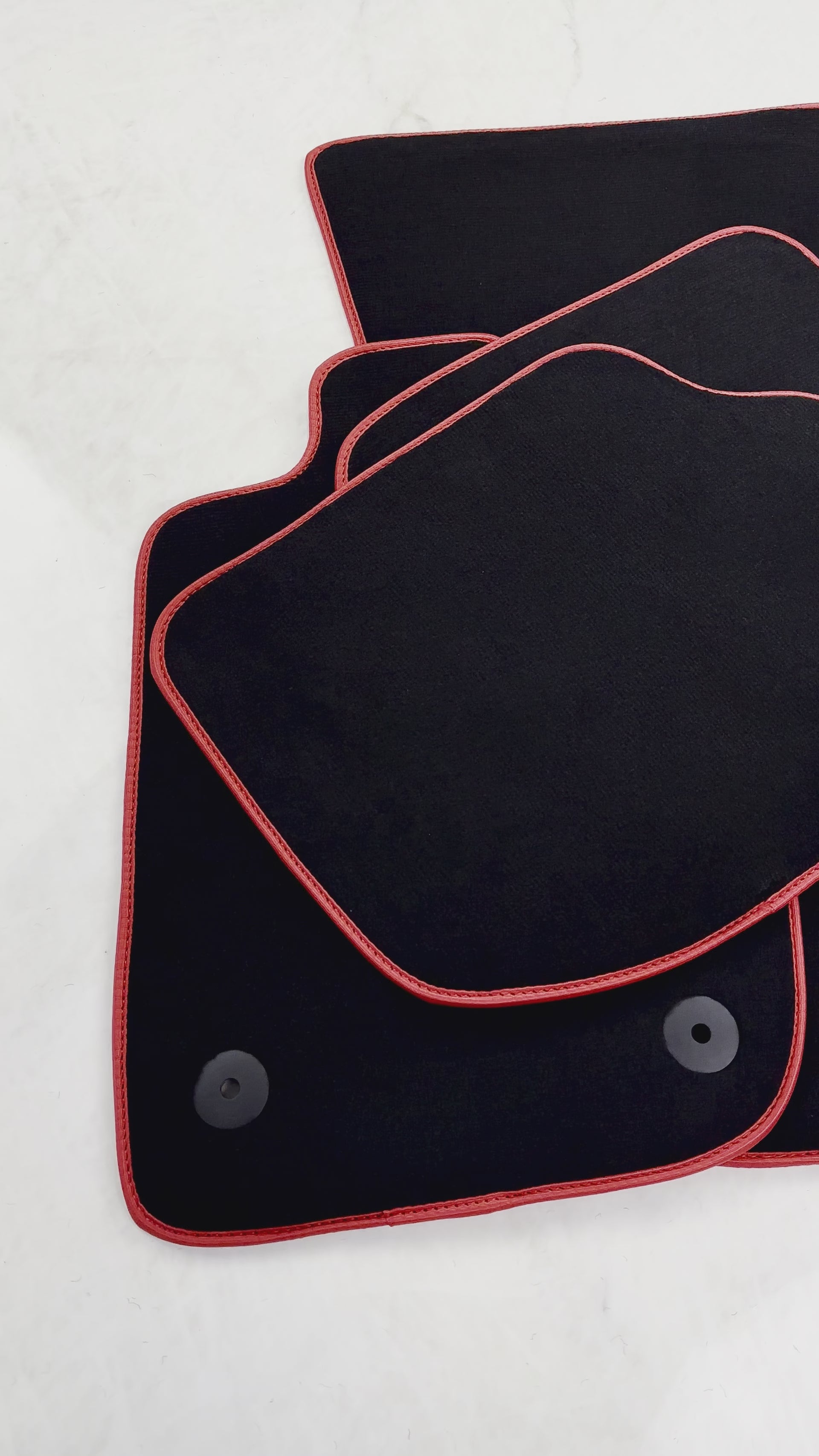 Schwarze Fußmatten für Bentley Continental GT (2018–2023) - AutoWin