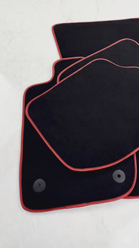 Schwarze Fußmatten für Bentley Continental GT (2018–2023)