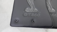 Leder-Fußmatten für Ford Mustang GT350 Shelby (2015–2021) mit Cobra-Nähung
