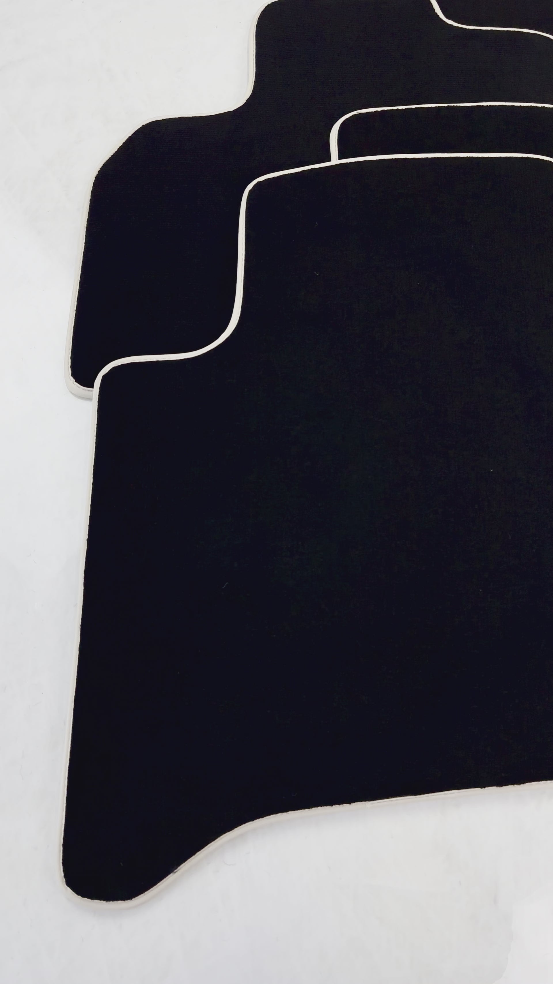 Schwarze Fußmatten für Honda City (2009–2013). - AutoWin