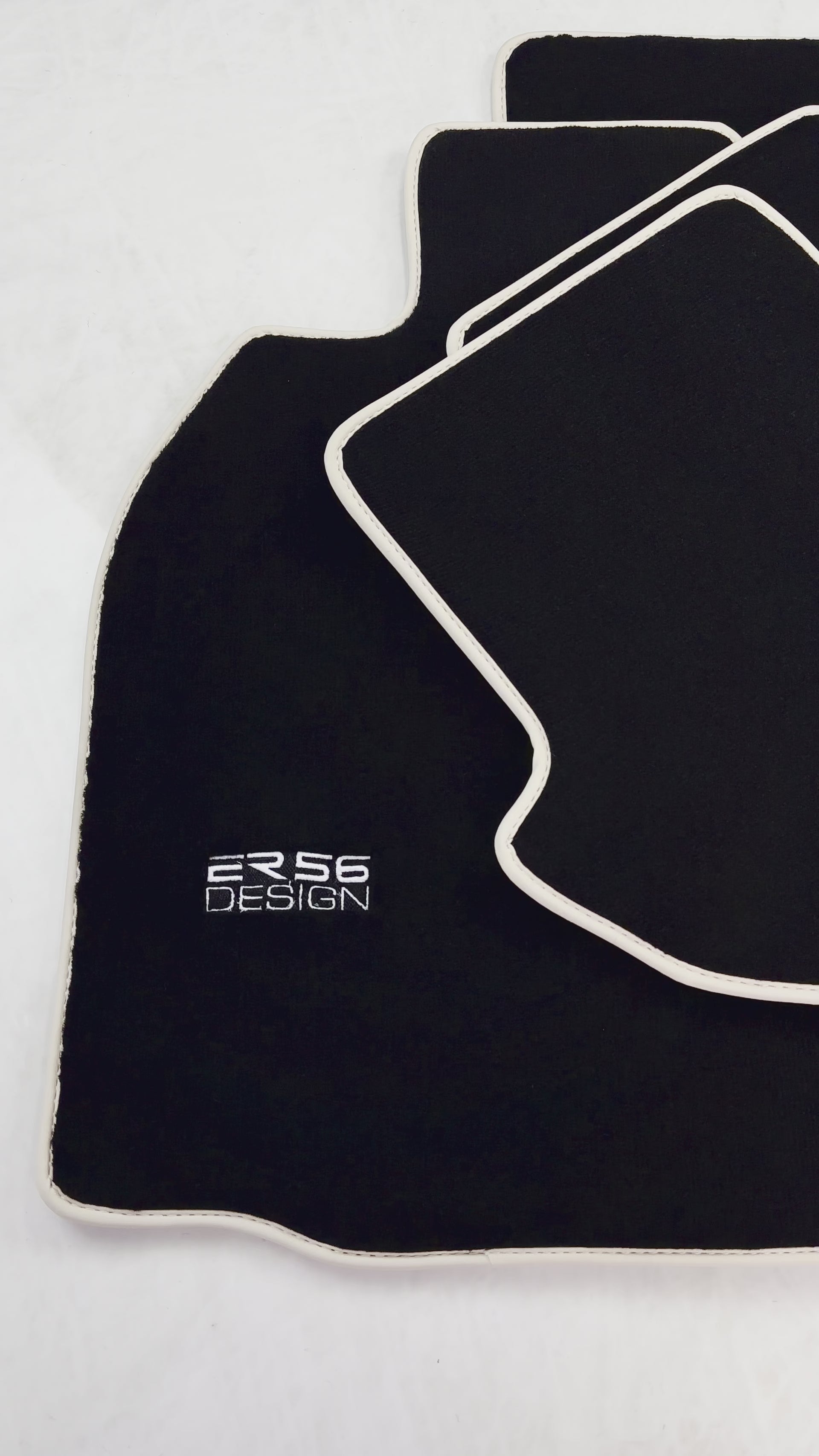 Svarte bilmatter for Porsche 911 - 997 (2005-2011) Design ER56 - ER56 Design