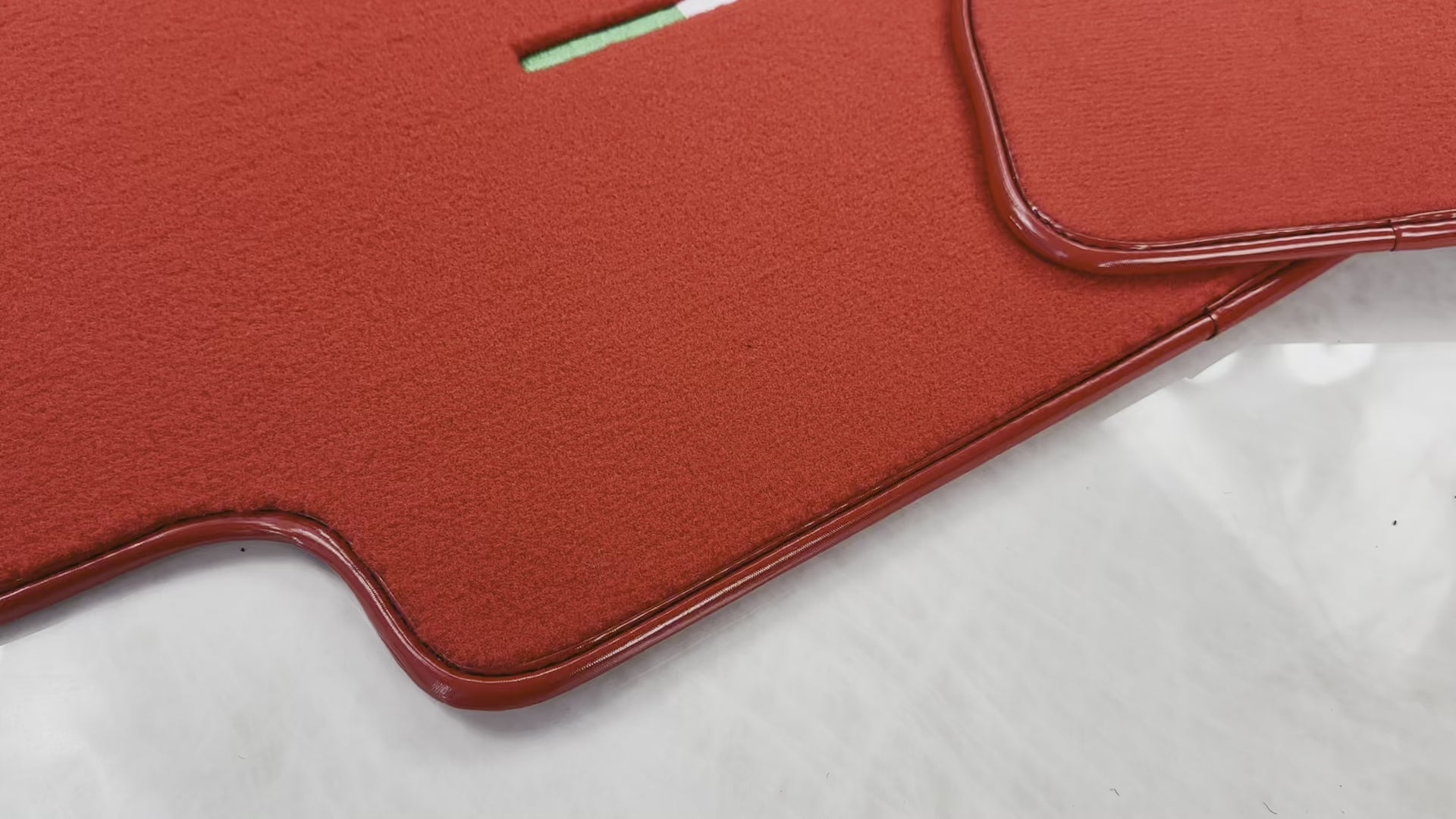 Red Floor Mats For Ferrari 512 TR 1992-1994 - AutoWin