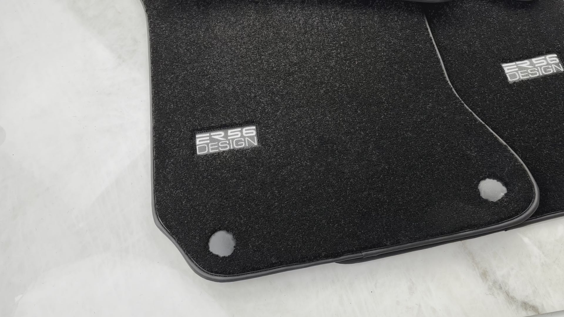 Svart Luksus Bilmatter For Mercedes Benz E-Class W213 Sedan (2016-2020) Hybrid | ER56 Design - AutoWin