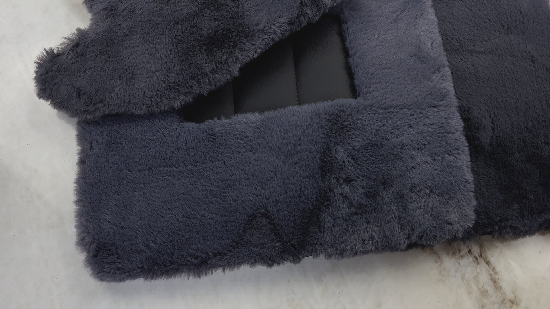 Grå saueskinn bilmatter for Bentley Continental GT (2011–2018) Er56 Design - ER56 Design