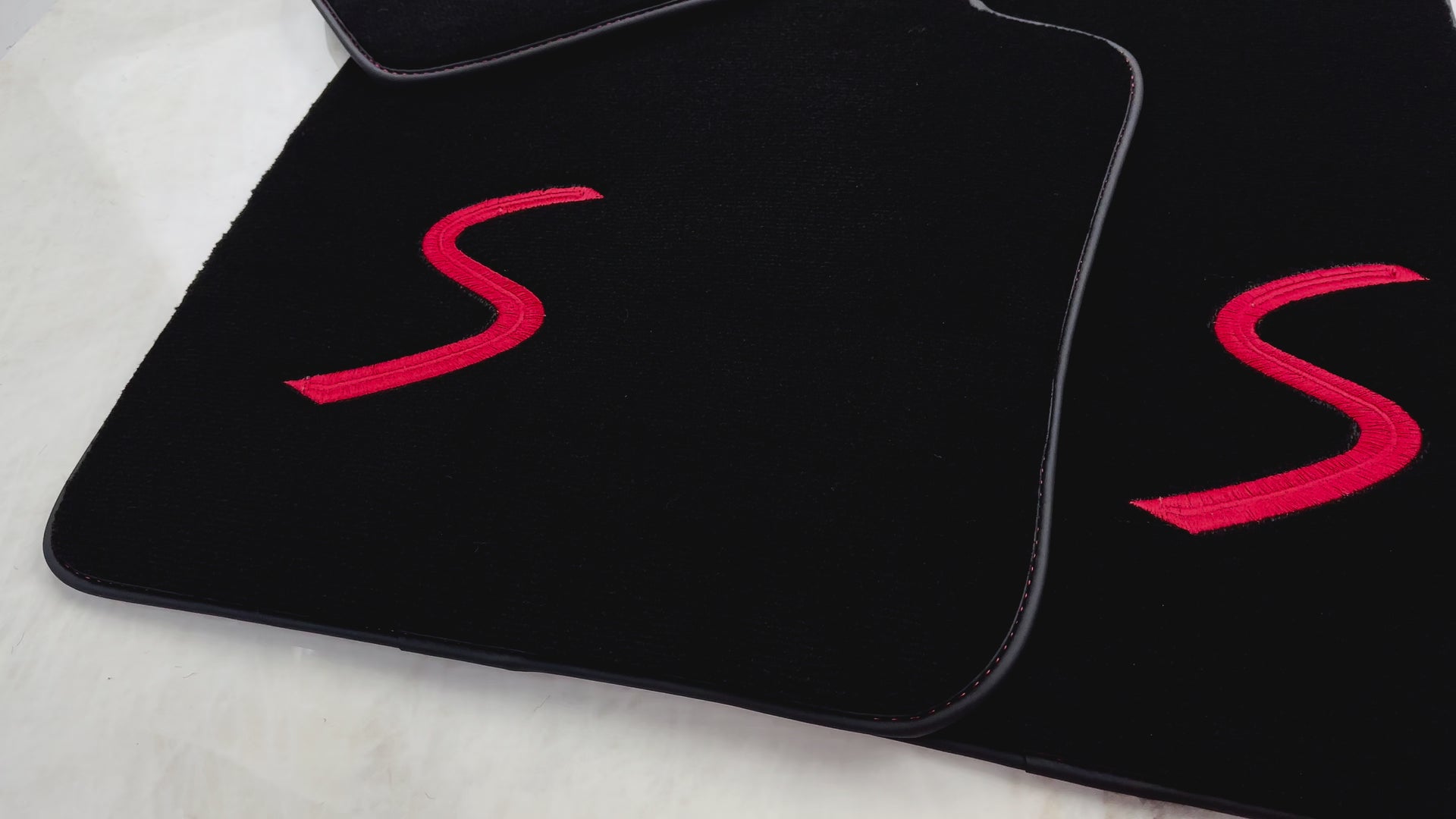 Sorte bilmatter for Mini Cooper / One R53 (2001-2007) Cooper S - AutoWin