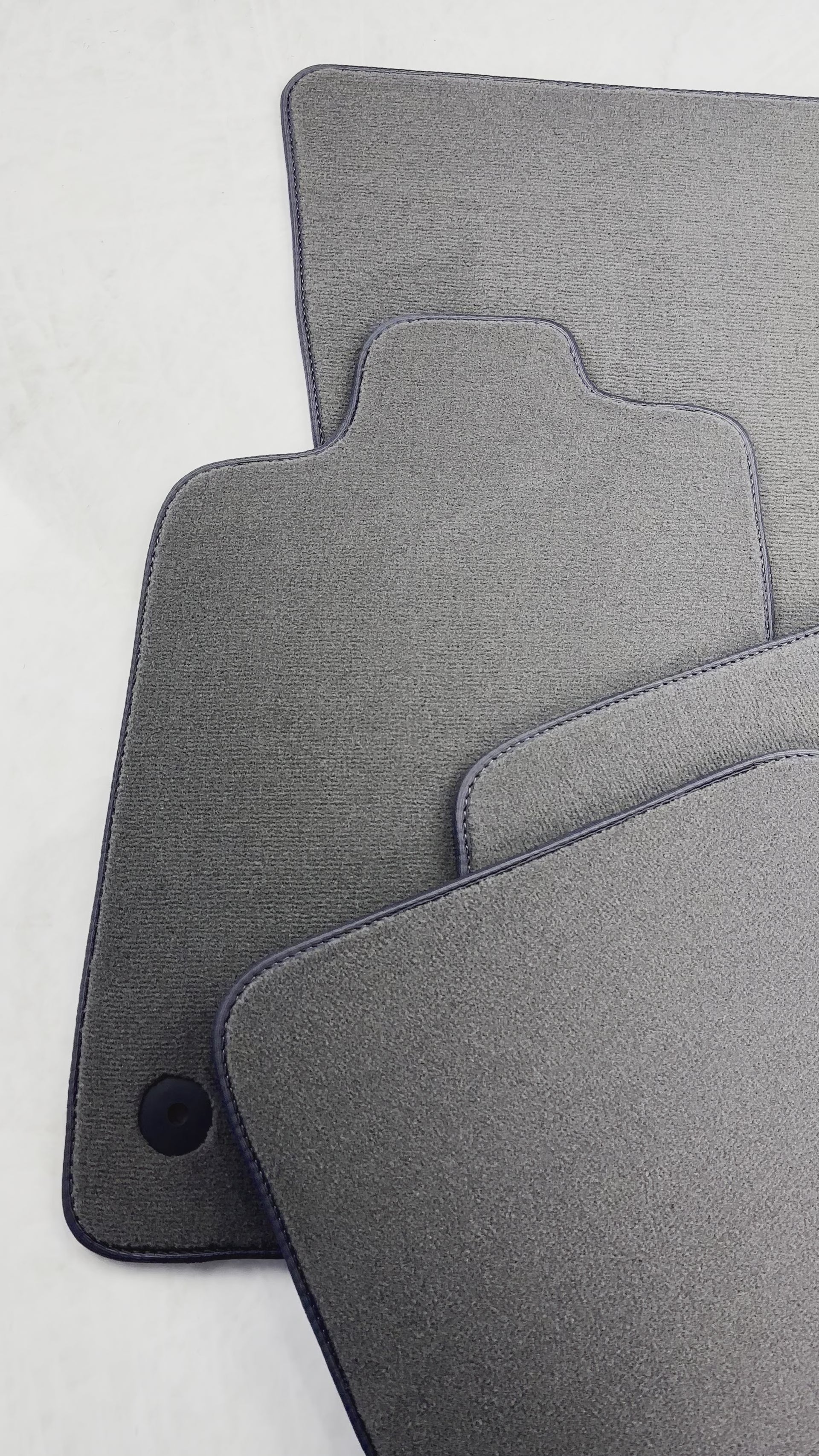Grey Floor Mats For Bentley Continental GT (2018–2023) - AutoWin