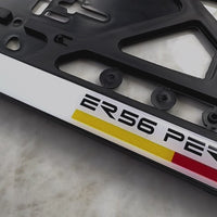 ER56 Ytelse Nummerplatesholder EU Standard Størrelse 52 cm x 11 cm