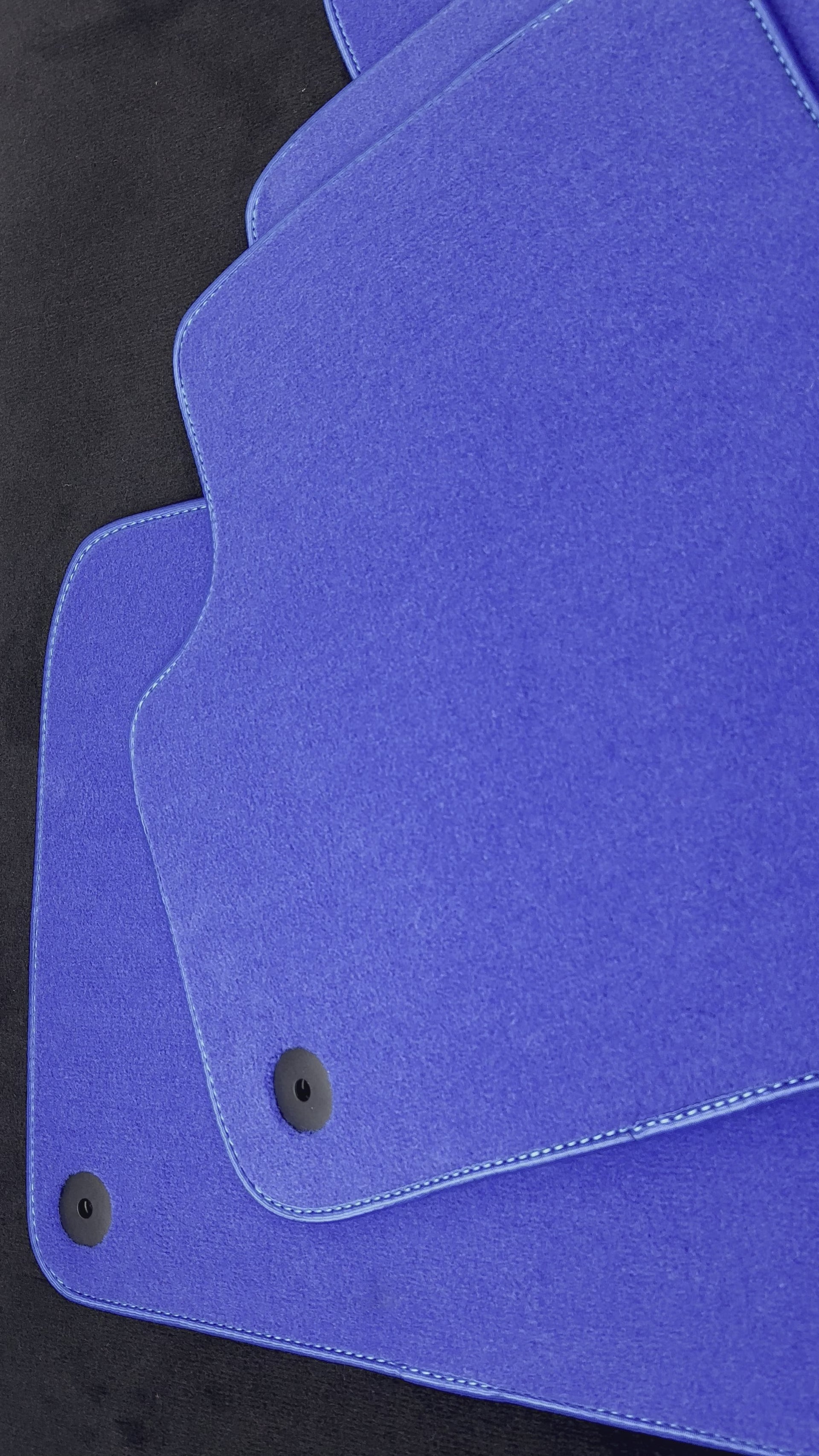 Blå bilmatter for Bentley Bentayga (2015-2023) - AutoWin