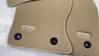 Beige Floor Mats for Jaguar F-Pace (2016-2024) by ER56 Design